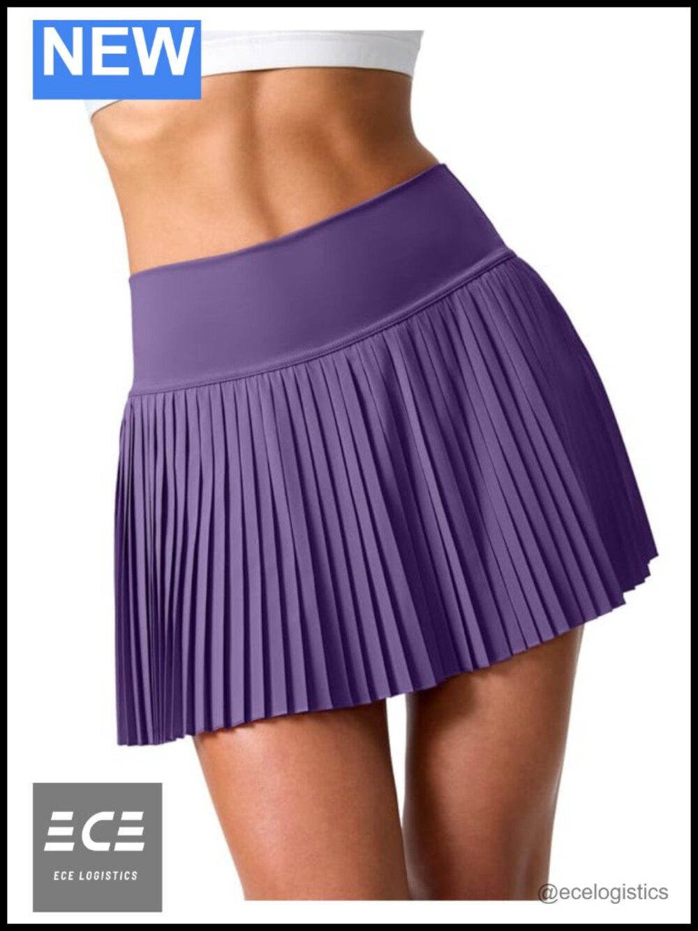 Pleated Tennis Skirt with Pockets High Waisted Athletic Golf Skorts